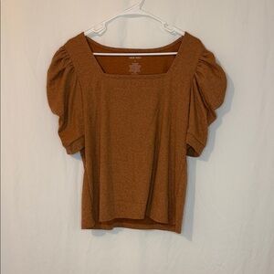 Nine West Women's Puff Sleeve Blouse